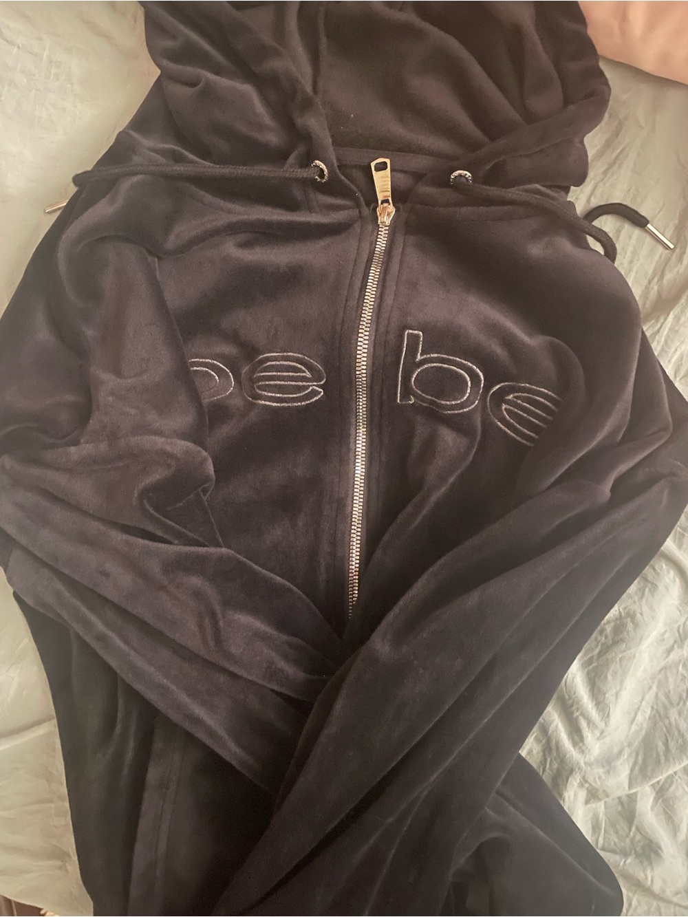 bebe Black Soft-Lined Jacket